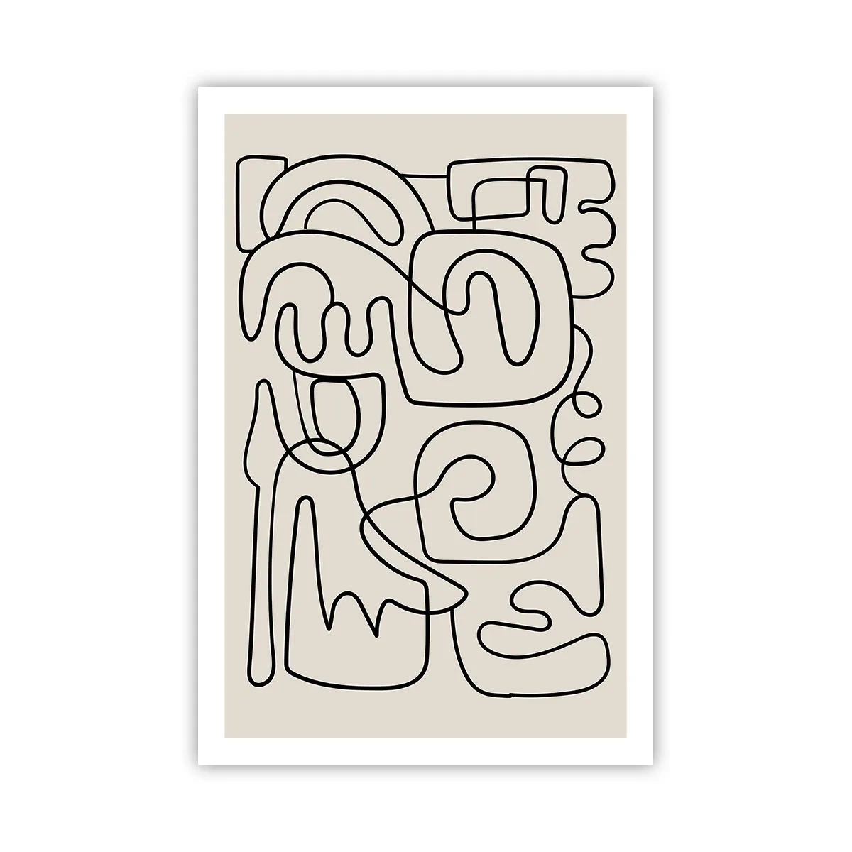 Affisch - Följ spåret - 61x91 cm