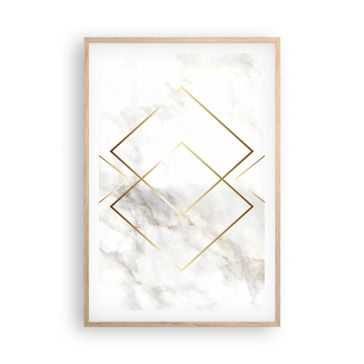 Affisch i ram av ljusek - Utsikt över oändlighet - 61x91 cm