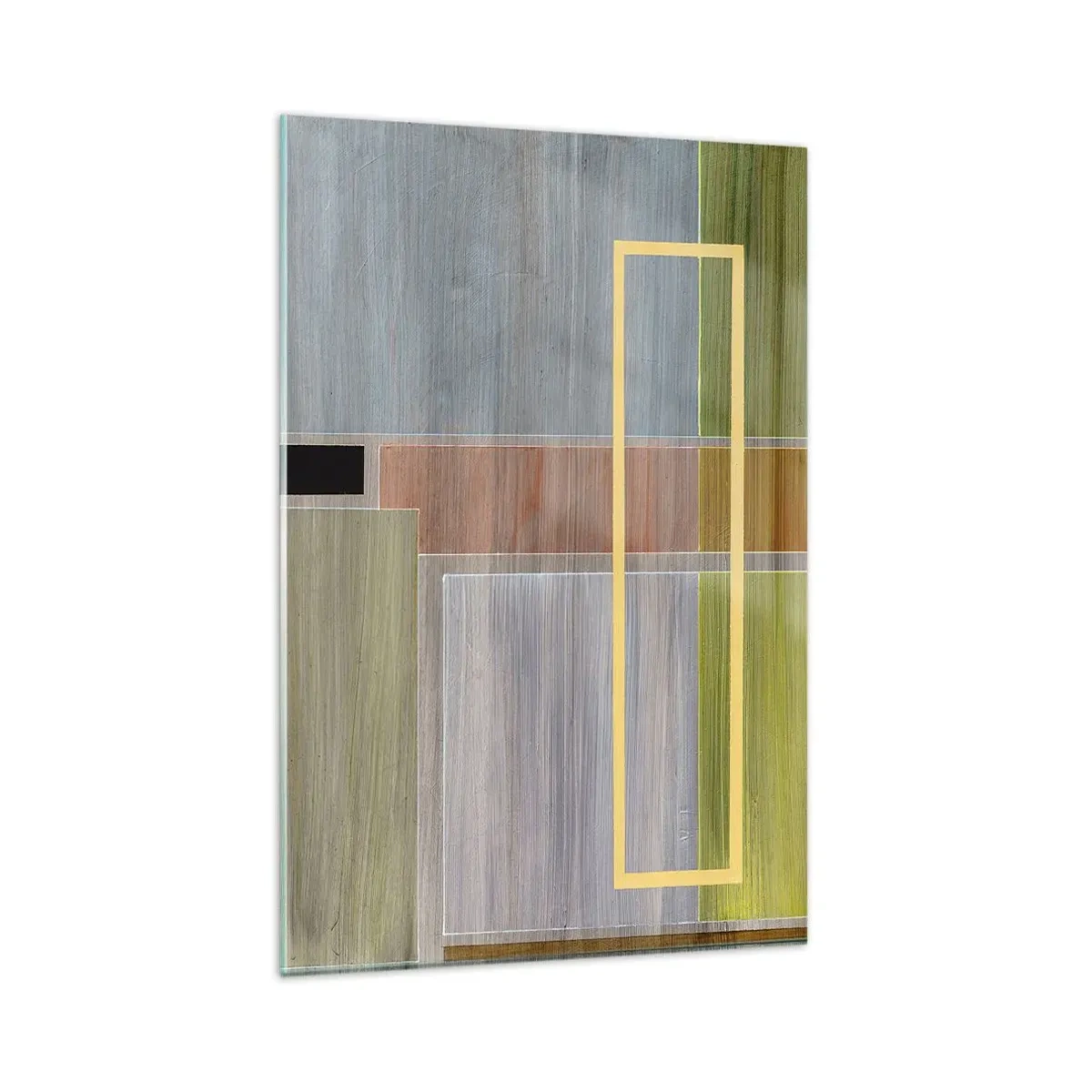 Glastavla - Bild på glas - Rakt och lugnt - 80x120 cm