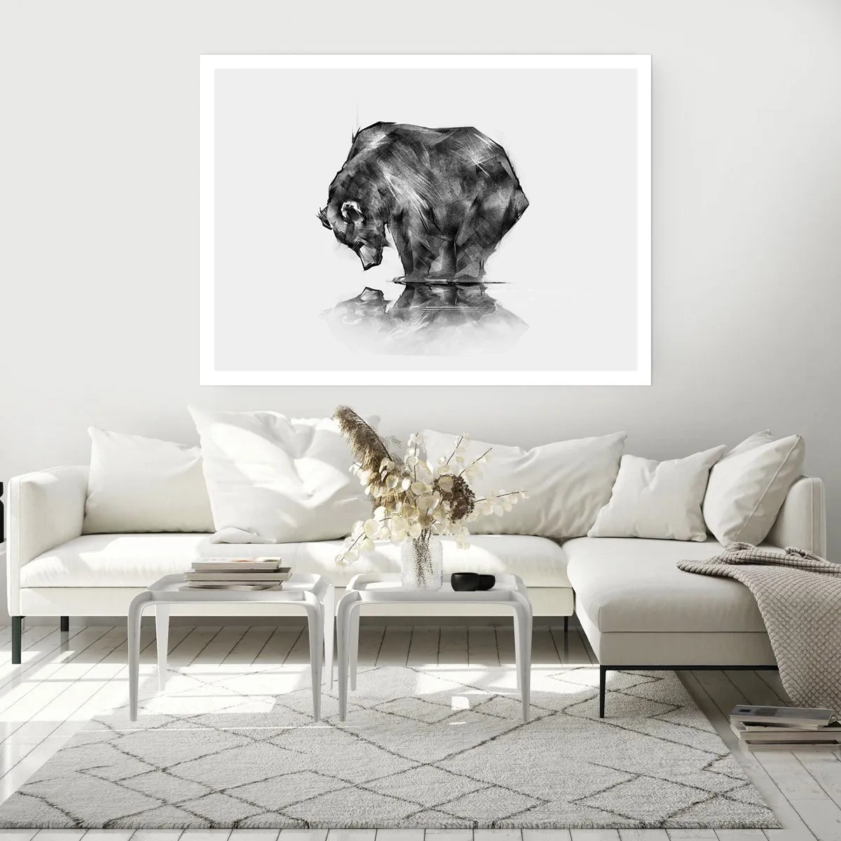 Affisch - Roligt att se någon närstående - 70x50 cm