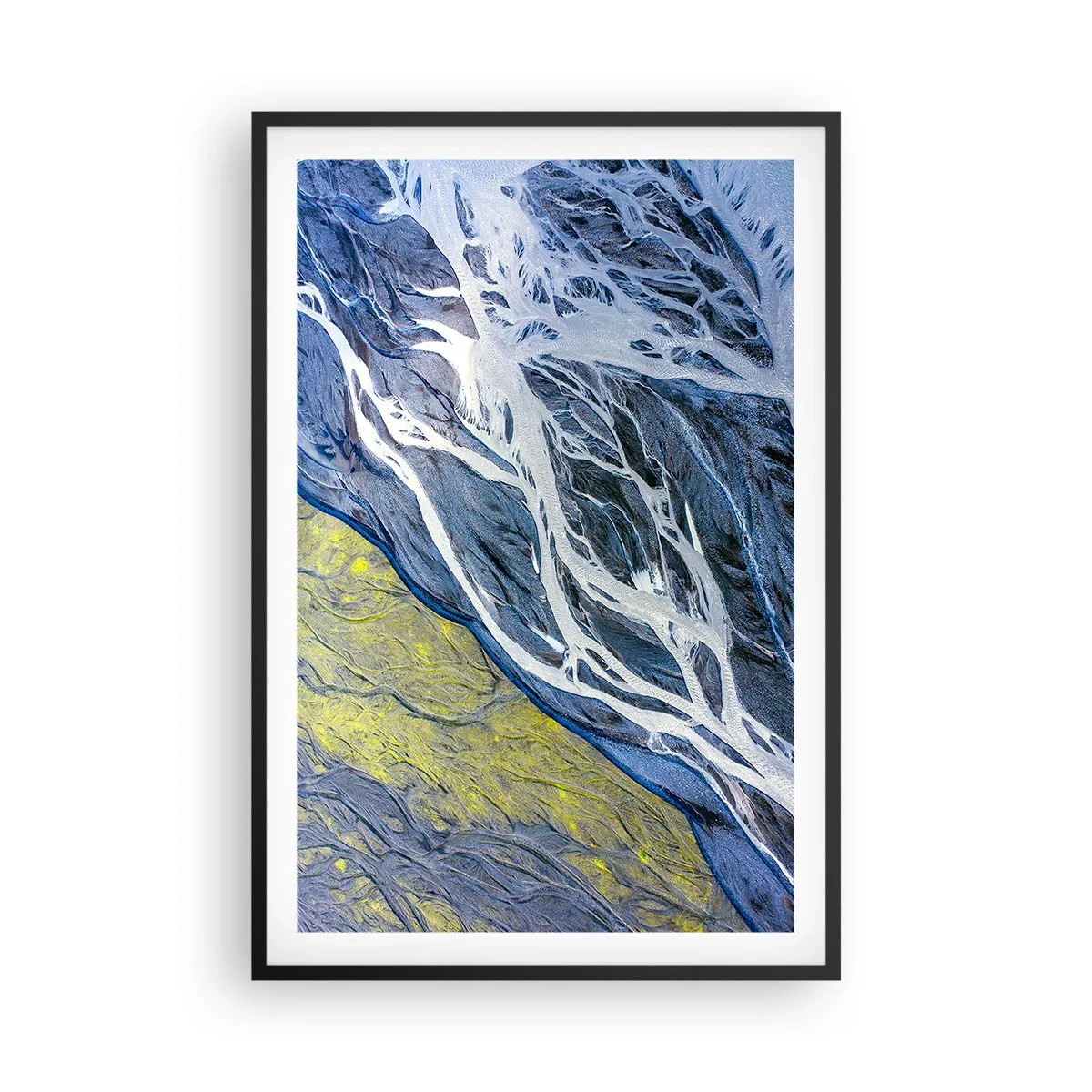 Affisch i svart ram - Naturens grottmålningar - 61x91 cm