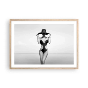 Affisch i ram av ljusek - Mitt förnamn är: Elegans - 70x50 cm