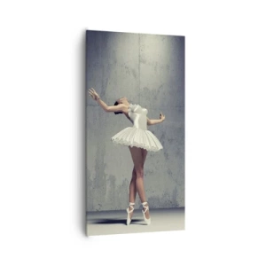 Canvastavla - Bild på duk - Lätt som en fågel - 65x120 cm