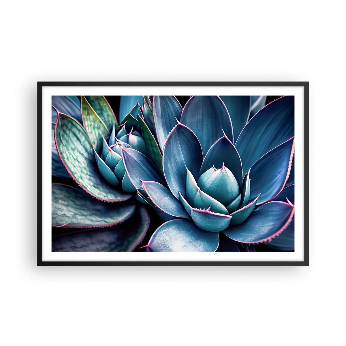 Affisch i svart ram - Vital kraft - 91x61 cm