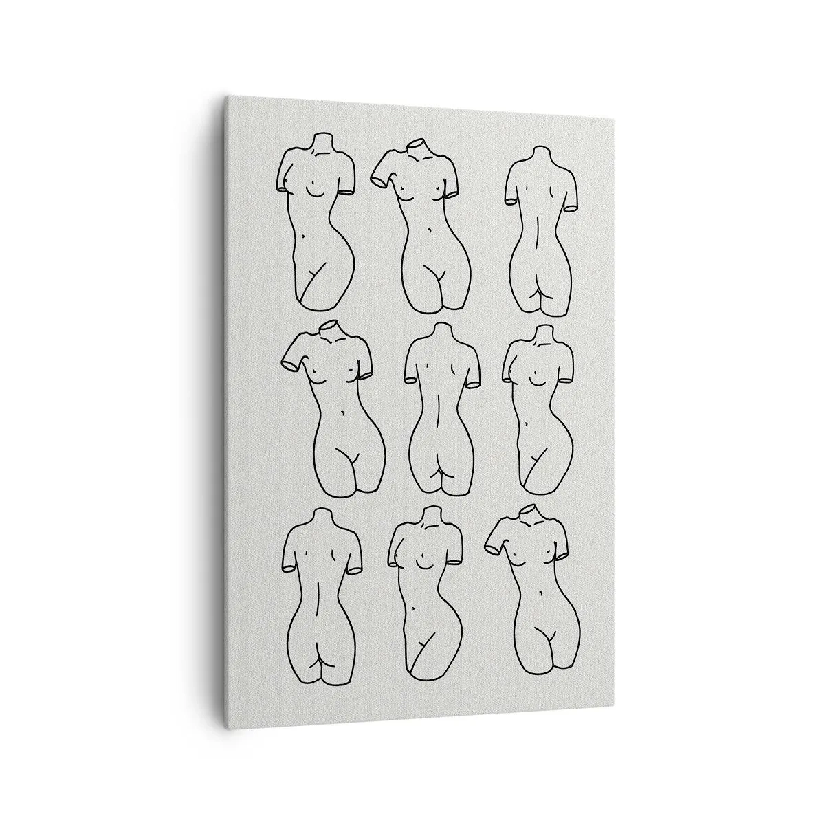 Canvastavla - Bild på duk - Endast Venus - 70x100 cm