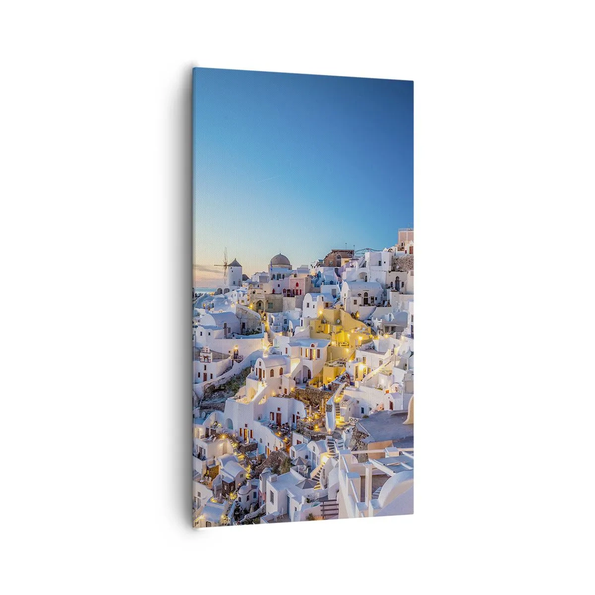 Canvastavla - Bild på duk - Grekhetens essäns - 65x120 cm