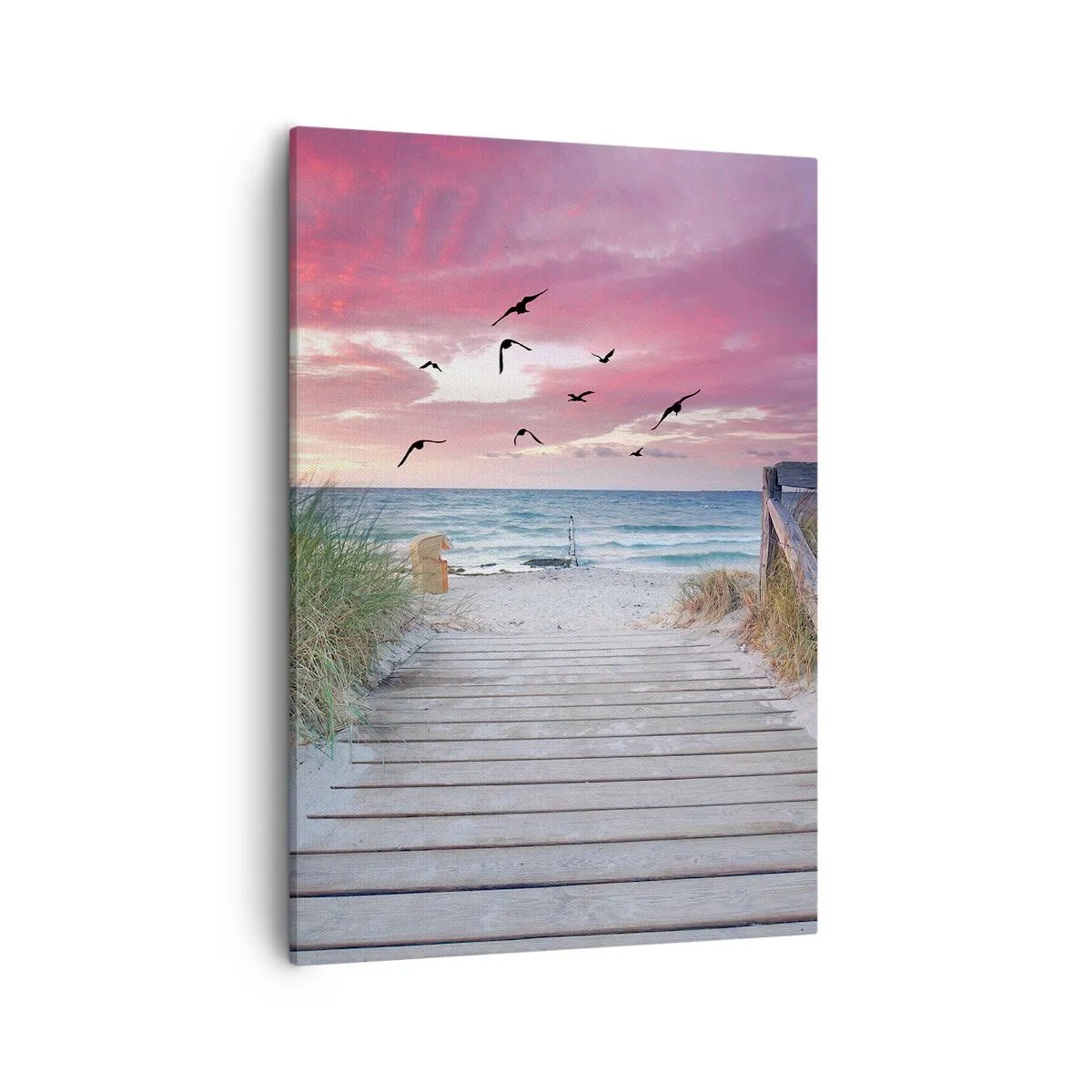 Canvastavla - Bild på duk - Östersjöimpression - 50x70 cm