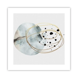 Affisch - I rummets famn - 40x40 cm