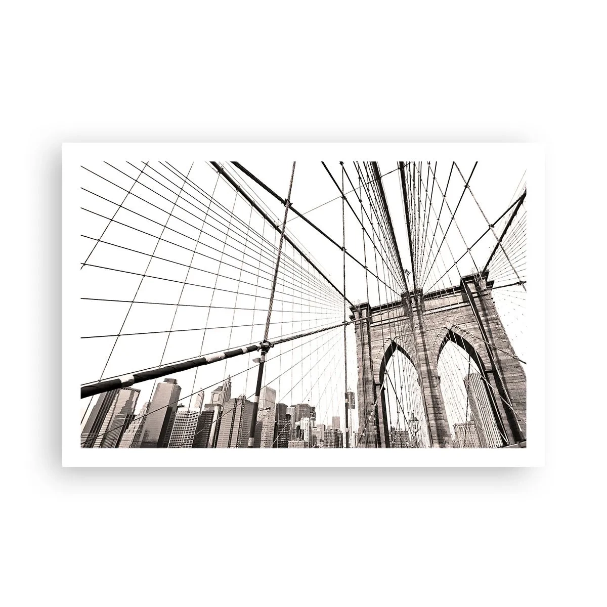 Affisch - Domkyrkan i New York - 91x61 cm