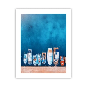 Affisch - I en rad - 40x50 cm