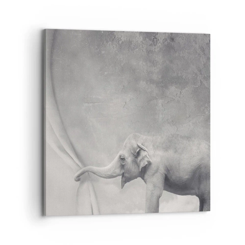 Canvastavla - Bild på duk - Avslöja hemligheten - 70x70 cm