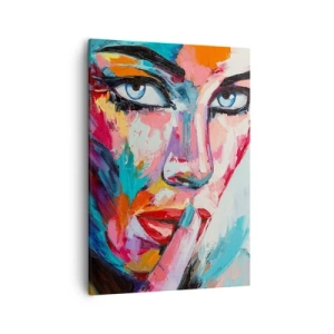 Canvastavla - Bild på duk - Vår första hemlighet - 50x70 cm