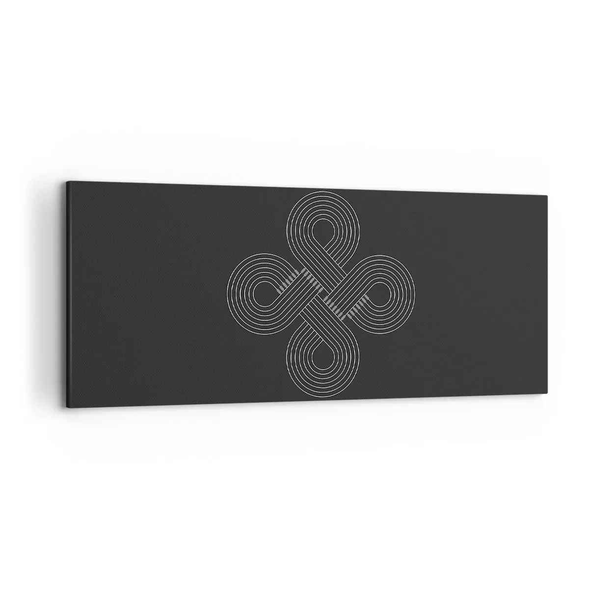 Canvastavla - Bild på duk - I keltisk anda - 120x50 cm