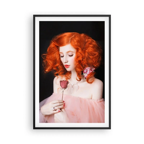 Affisch i svart ram - I Barockstil - 61x91 cm