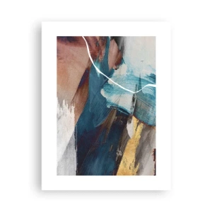 Affisch - Med styrka och energi - 30x40 cm