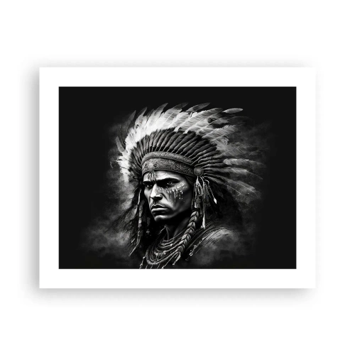 Affisch - Hövding och krigare - 50x40 cm
