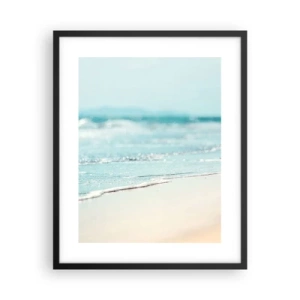 Affisch i svart ram - Värme och brus - 40x50 cm