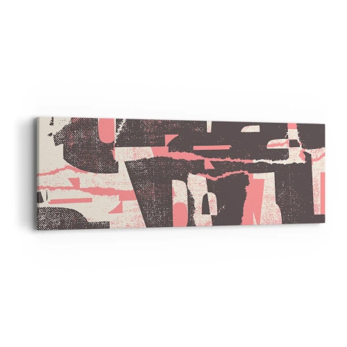 Canvastavla - Bild på duk - Allt liv och rörelse - 90x30 cm