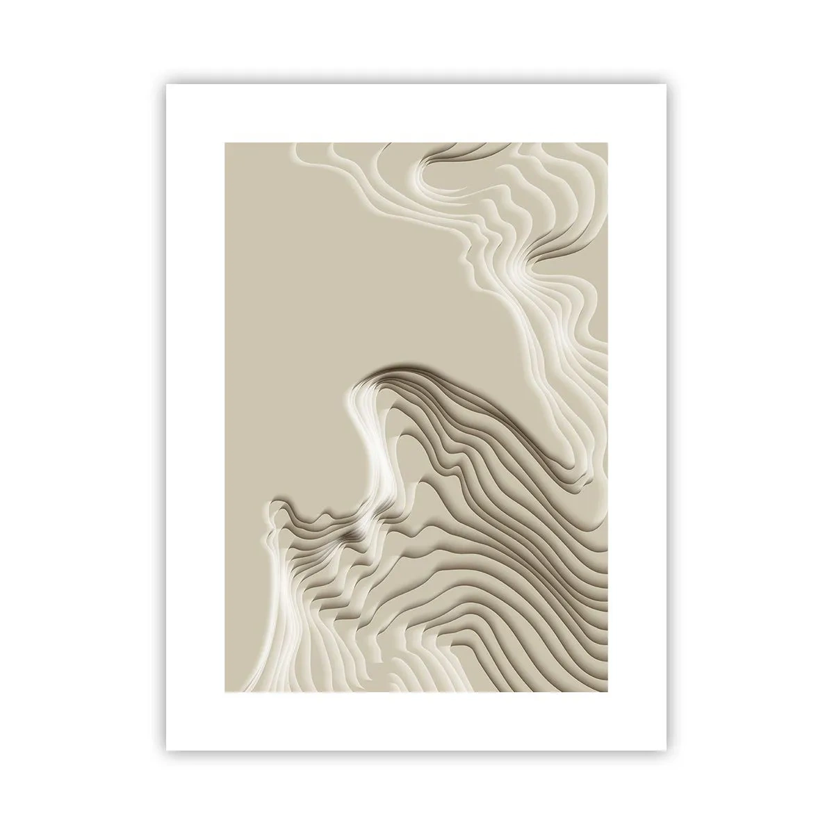 Affisch - Konstens topografi - 30x40 cm