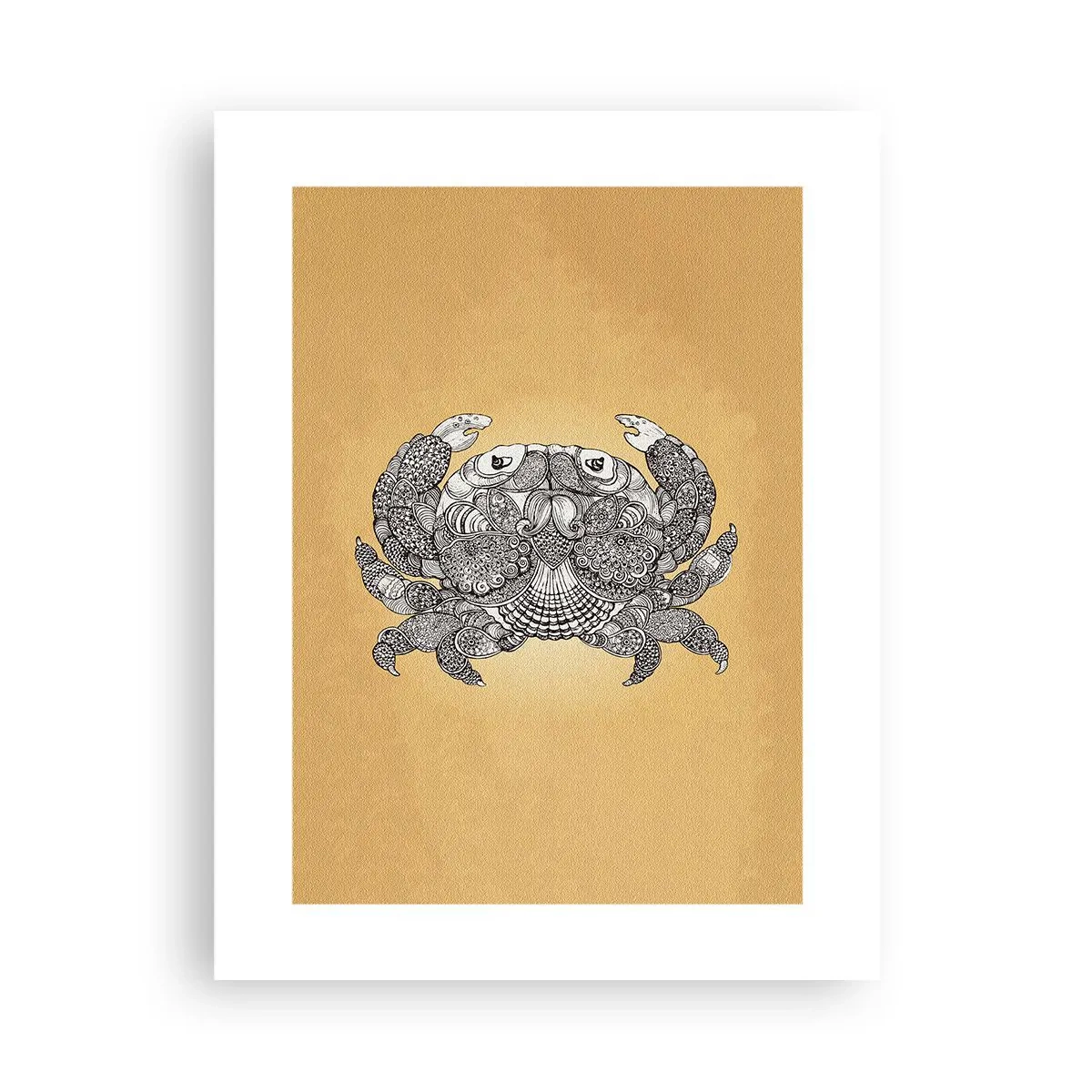 Affisch - Herr Krabba berättar - 30x40 cm