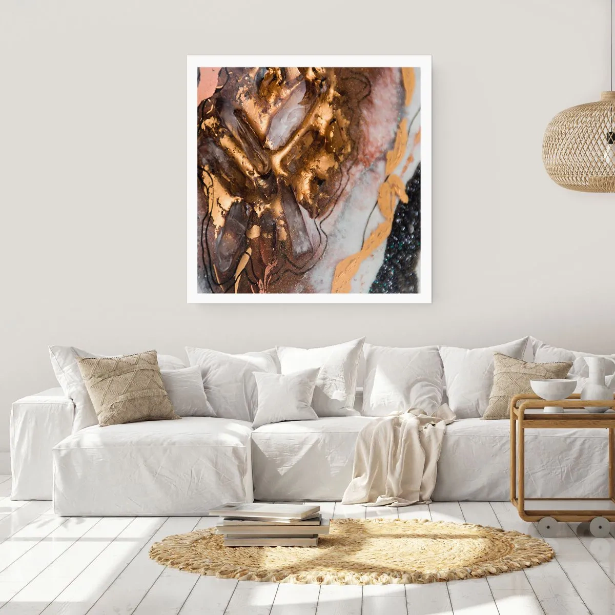 Affisch - Jordens element - 60x60 cm