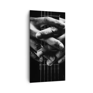 Canvastavla - Bild på duk - Artistens bön - 55x100 cm