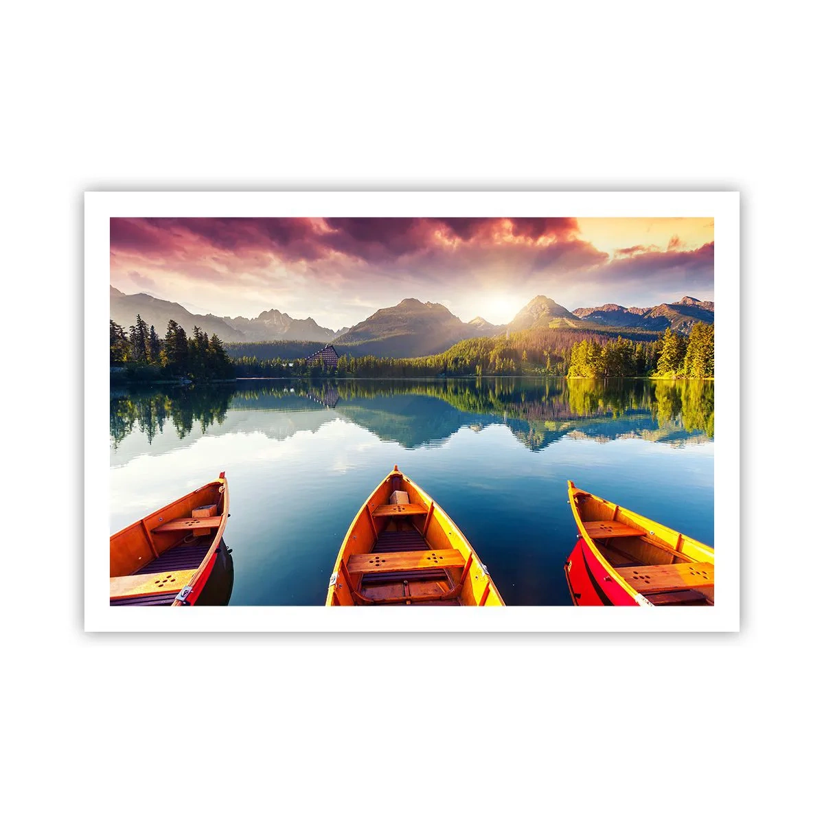 Affisch - Ingenting mot naturen - 91x61 cm