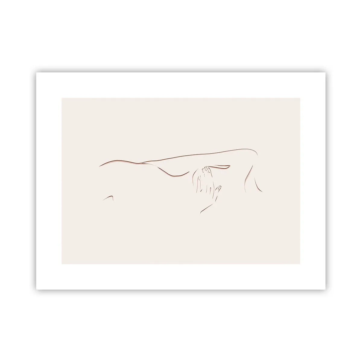 Affisch - Begärans form - 40x30 cm