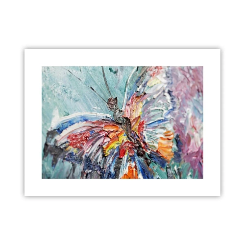 Affisch - Målad av naturen - 40x30 cm