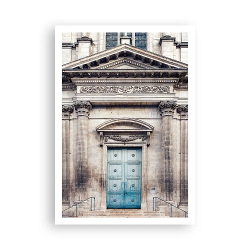 Affisch - Porten till andens värld - 70x100 cm