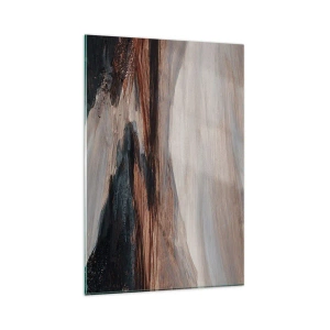 Glastavla - Bild på glas - Fridfull dal - 80x120 cm