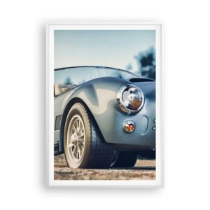 Affisch i vit ram - Det är stilen som räknas - 70x100 cm