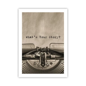 Affisch - Svara mig - 50x70 cm