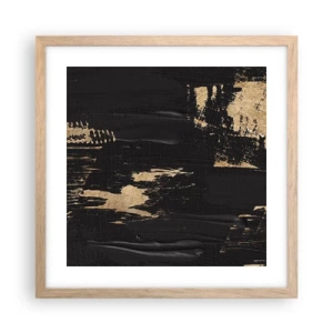 Affisch i ram av ljusek - Ett spår av beröring - 40x40 cm