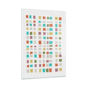 Glastavla - Bild på glas - Ett okänt spel - 50x70 cm
