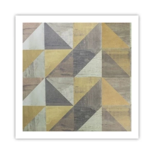 Affisch - Under triangelns vinkel - 60x60 cm