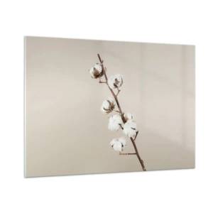 Glastavla - Bild på glas - Hos mjukhetens källa - 100x70 cm