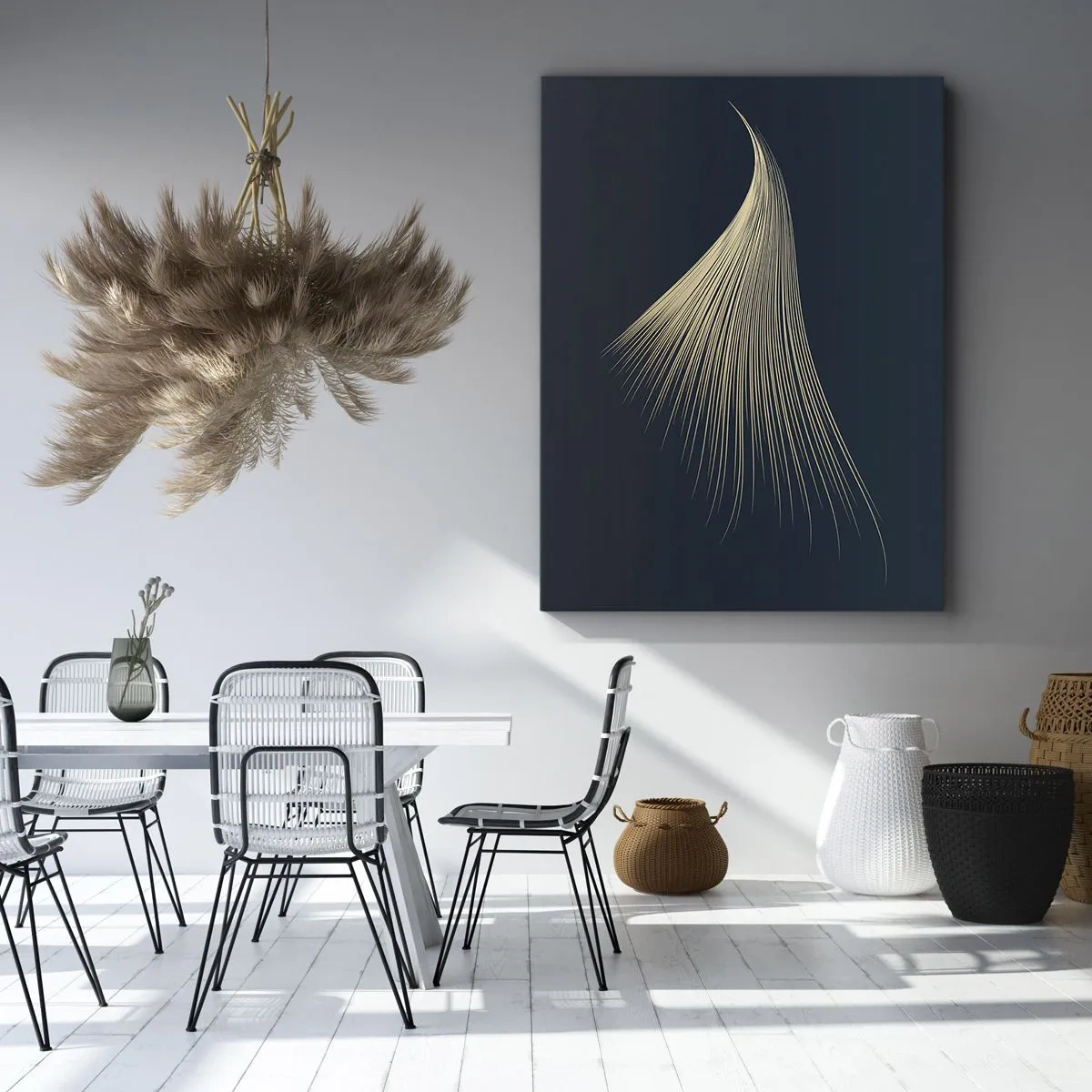 Canvastavla - Bild på duk - Som en ängels hårstrå - 50x70 cm