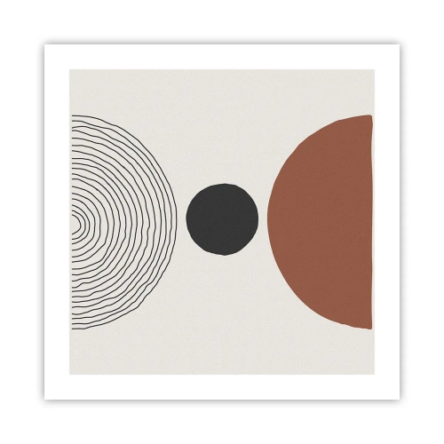 Affisch - I fokus - 50x50 cm