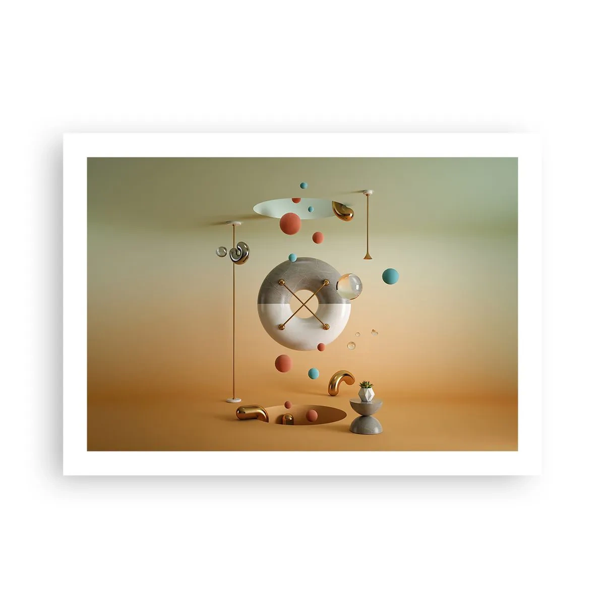 Affisch - Vad som helst kan hända - 70x50 cm