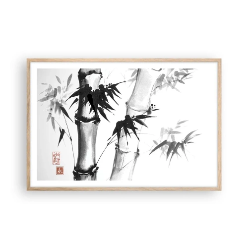 Affisch i ram av ljusek - Inzoomad orient - 91x61 cm