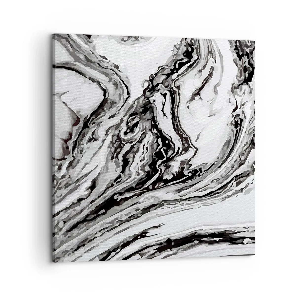 Canvastavla - Bild på duk - I början var det kaos - 60x60 cm