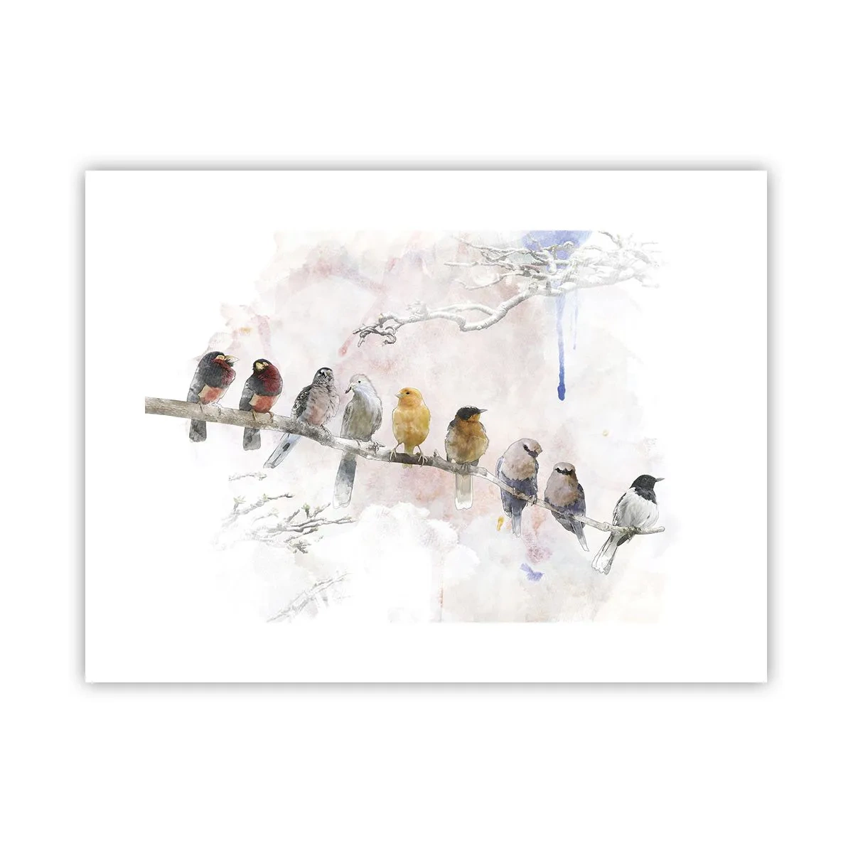 Affisch - Bevingat möte - 40x30 cm