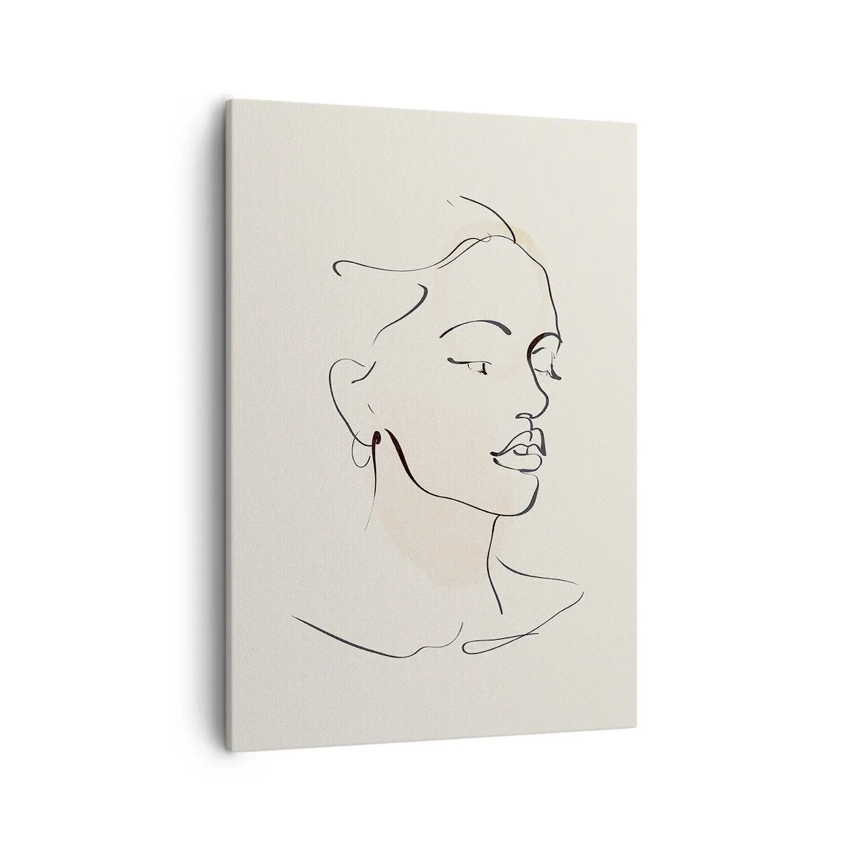 Canvastavla - Bild på duk - Säkra drag - 50x70 cm
