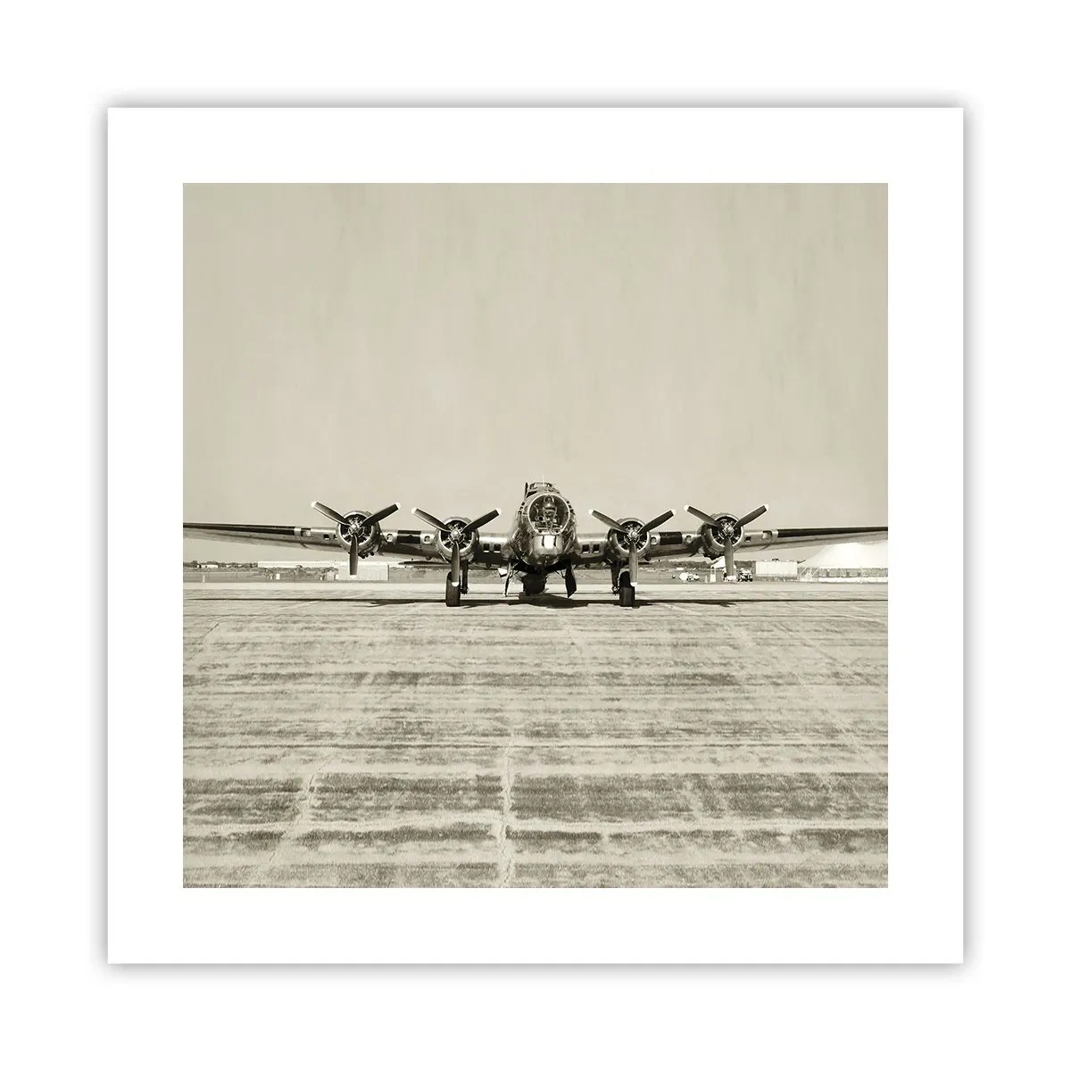 Affisch - Redo som vanligt - 40x40 cm