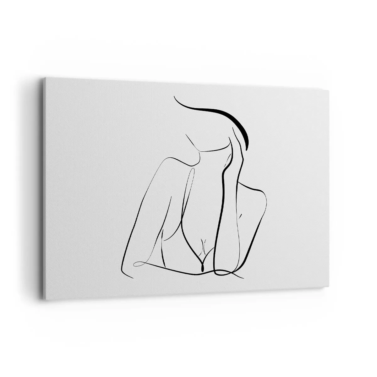 Canvastavla - Bild på duk - På drömvågen - 100x70 cm