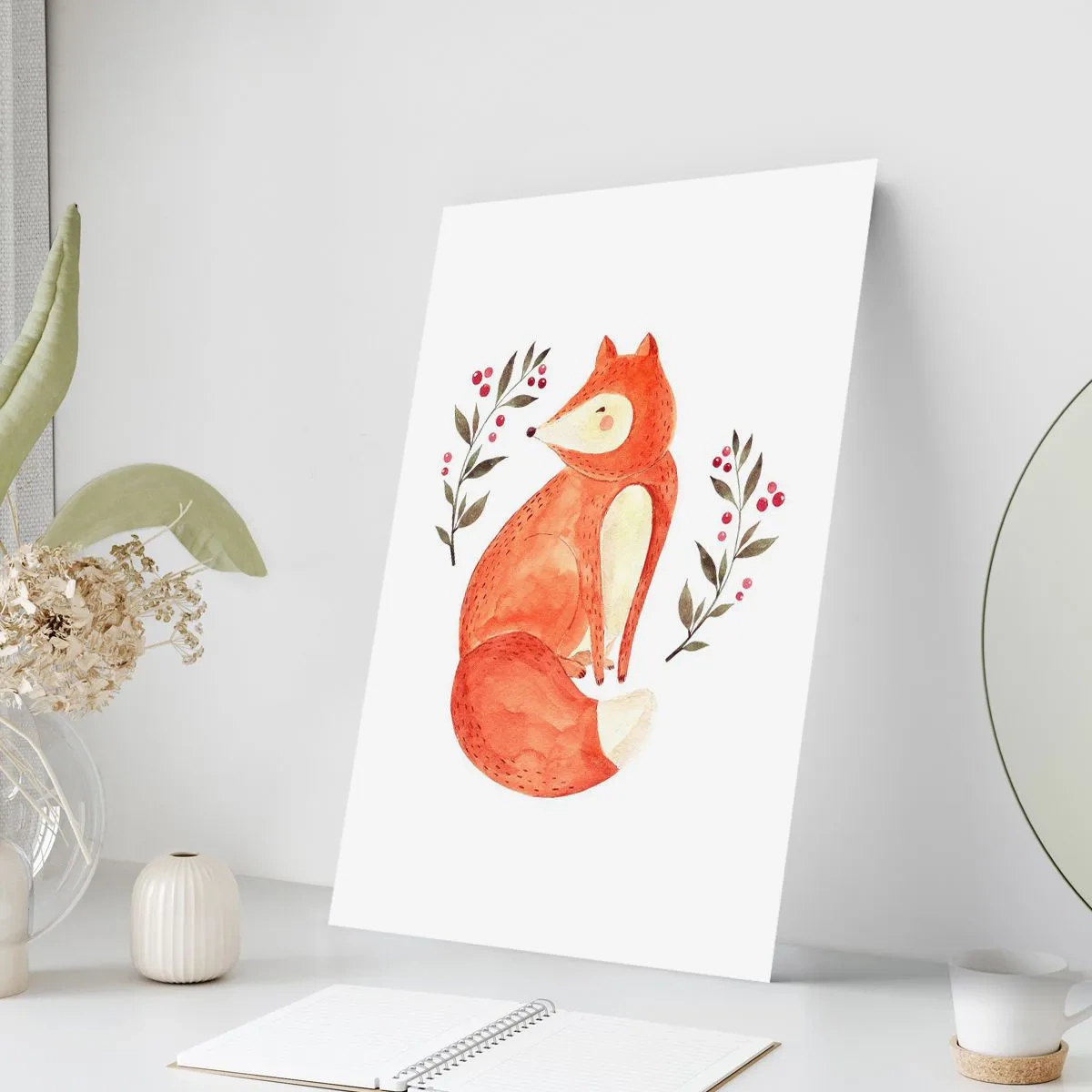 Affisch - Liten rödhårig - 30x40 cm
