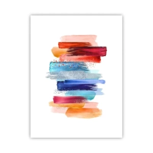 Affisch - Upp och ner  - 30x40 cm