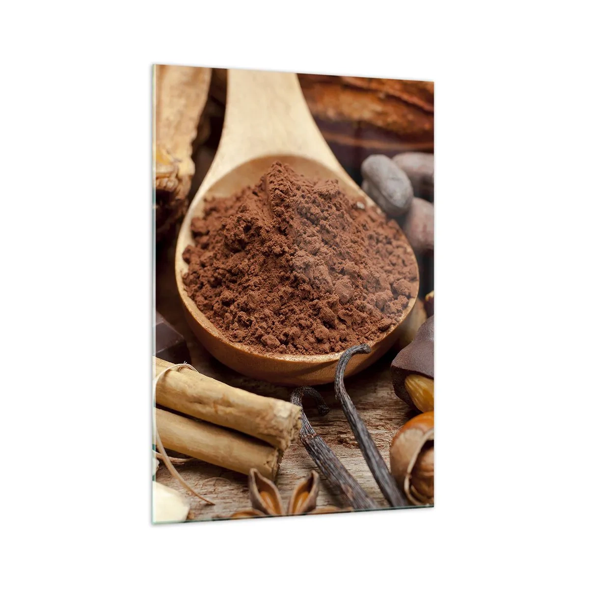 Glastavla - Bild på glas - Bäst för sorgen - 70x100 cm