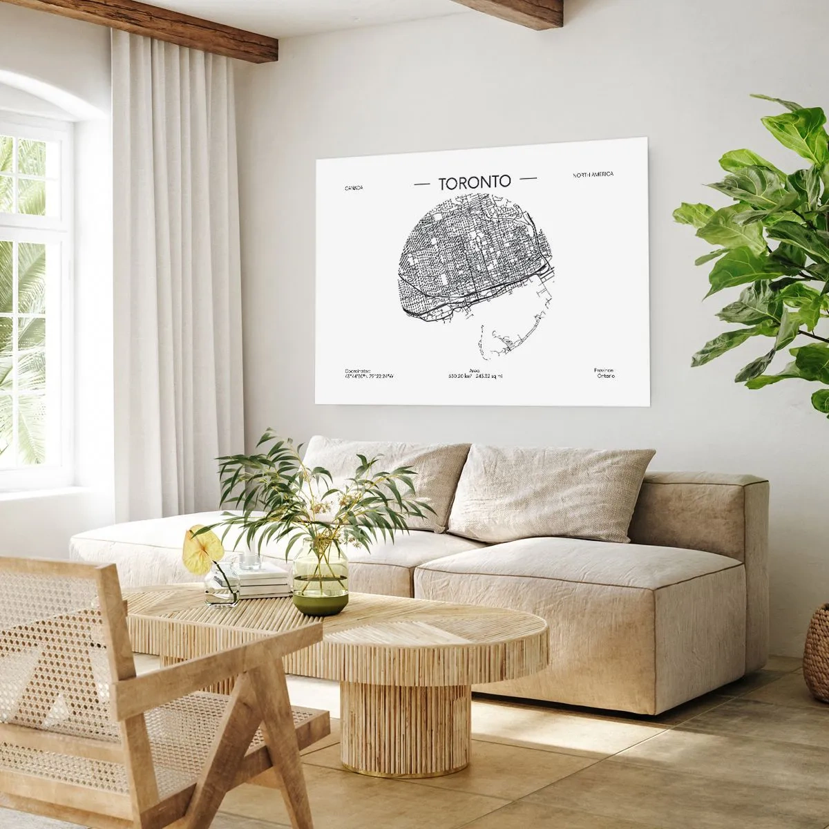 Affisch - Torontos anatomi - 91x61 cm